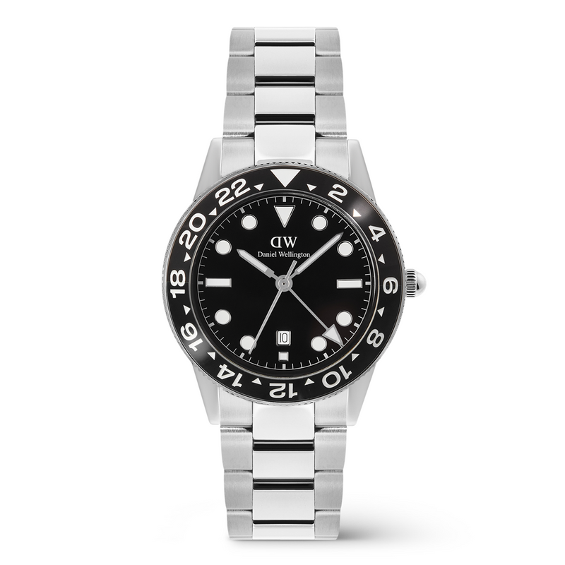 Daniel Wellington Iconic Link Black Ceramic Bezel Men's Watch DW00100919-zoom-