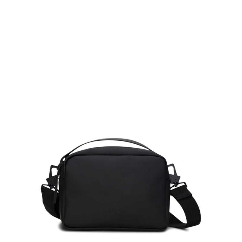 Rains Box Black Crossbody Bag R14100-01-zoom-