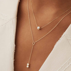 Isabel Bernard Belleville Luna 14 Carat Golden Necklace IB340024 (Length: 40.00-45.00 cm)