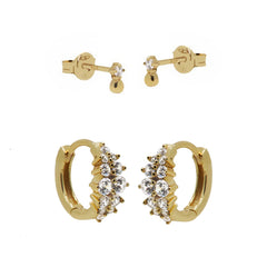 Karma 925 Sterling Silver Sophia Earparty EPV50GP