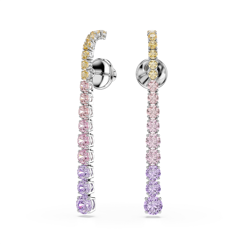 Swarovski Matrix Silver Earrings 5751195-zoom-