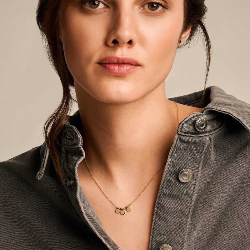 Blush 14 karat gold Necklace 3170YGO-zoom-