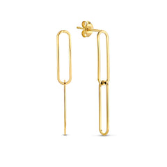 Isabel Bernard Cadeau d´Isabel 14 Carat Golden Earrings Set IB90126