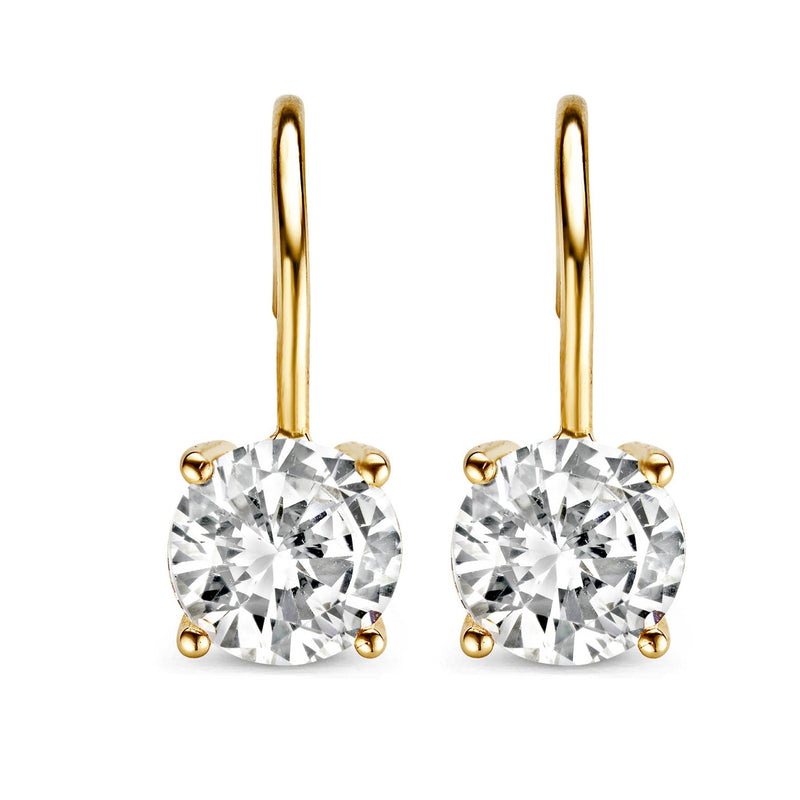 Blush Gold Earrings 7055YZI-zoom-