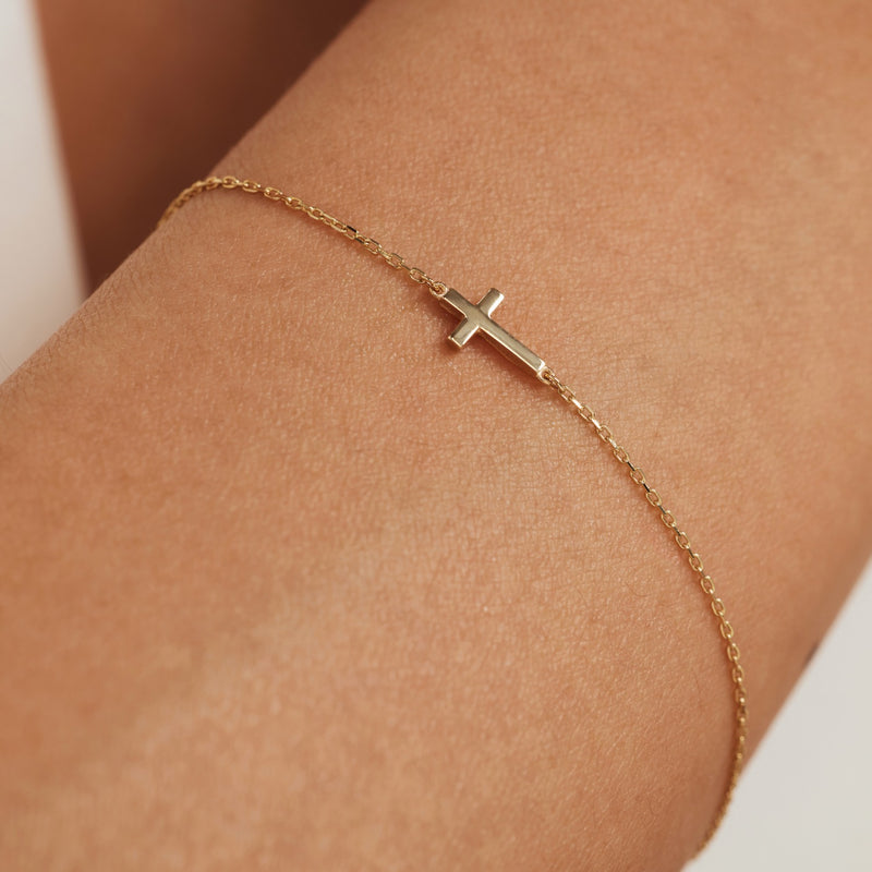 Isabel Bernard Monceau Solange 14 Carat Golden Bracelet IB320064-zoom-