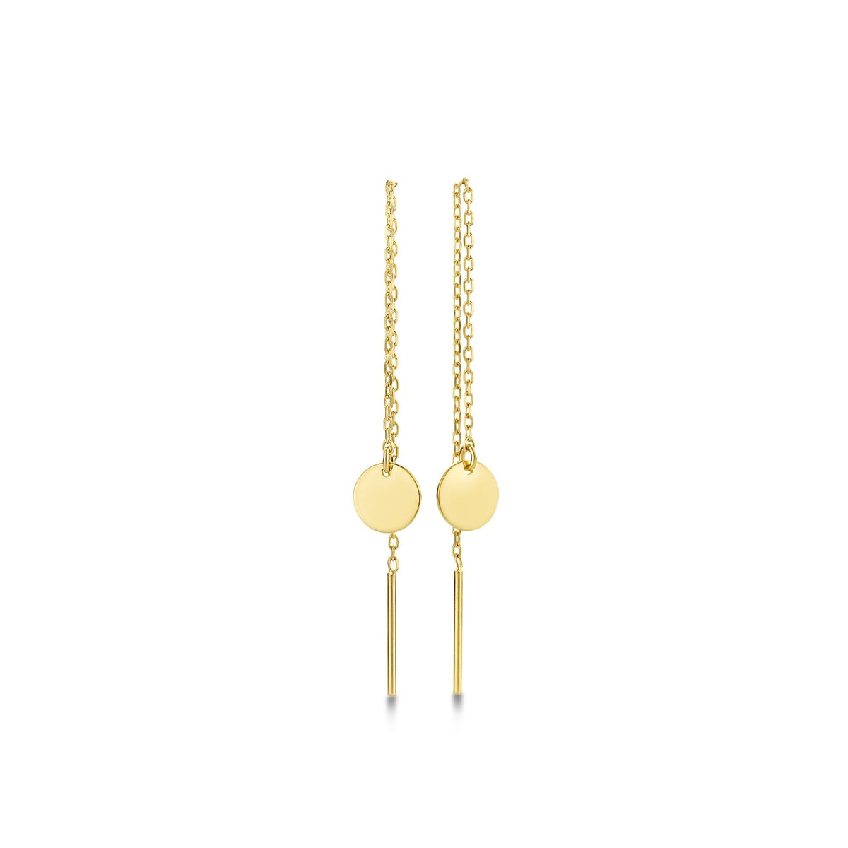 Isabel Bernard 14 Carat Golden Le Marais Jeanne Earrings IB360197