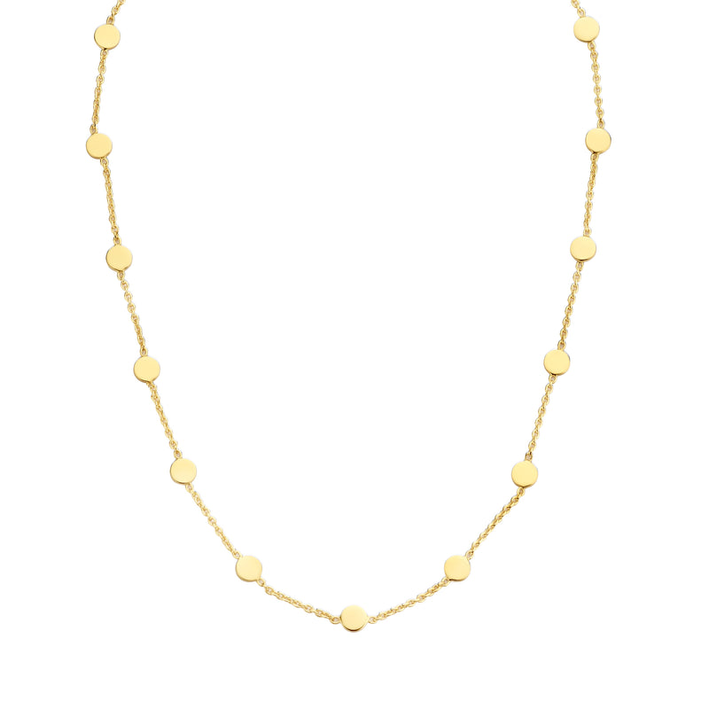 Violet Hamden 925 Sterling Silver Gold-coloured Choker VH15001-zoom-
