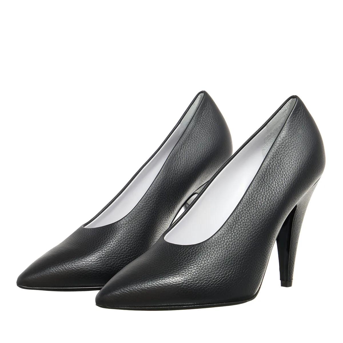 Moschino Zwarte Leren Pumps 2001-A0477070_38