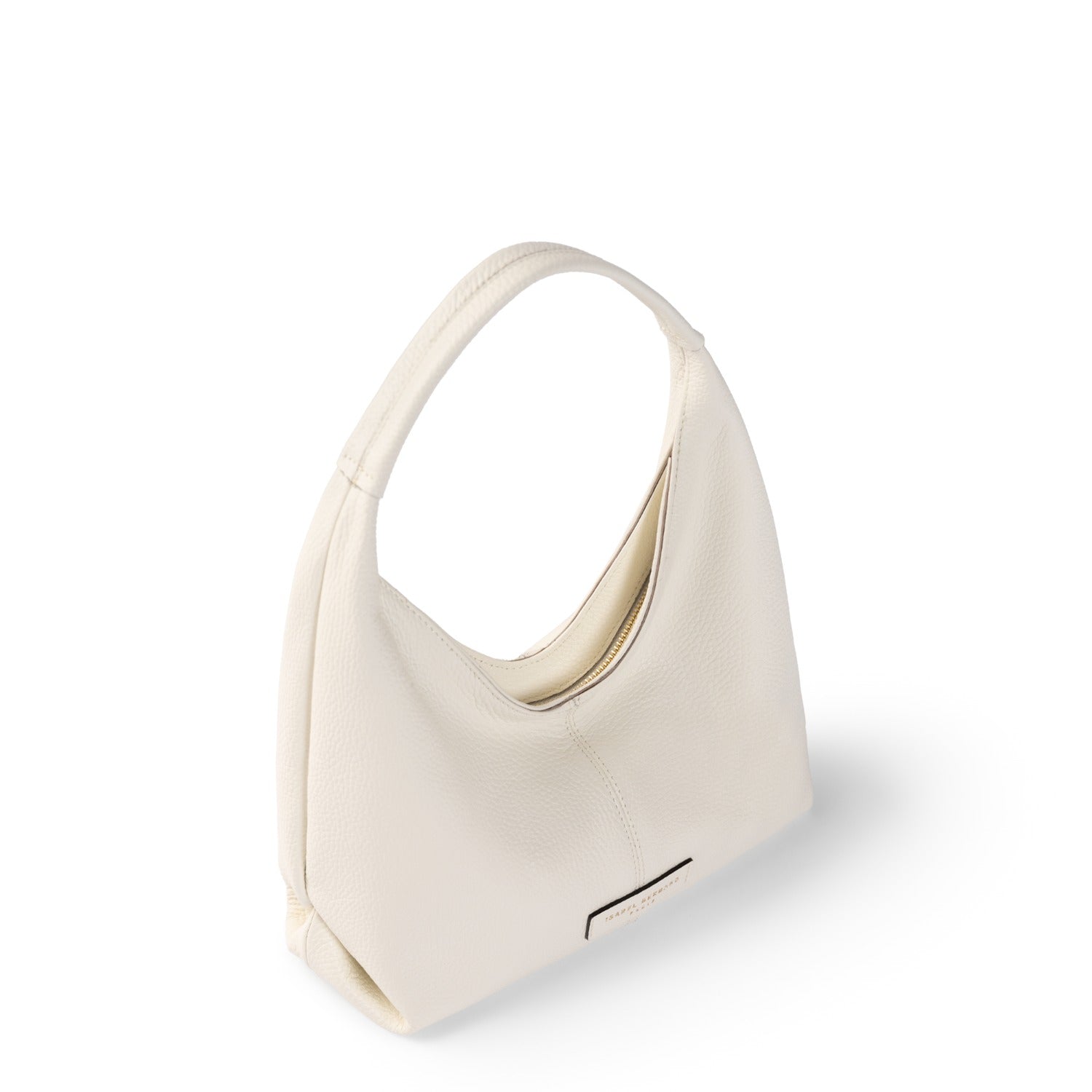 Isabel Bernard Honoré Grace mini cream calfskin leather handbag IB21132-070
