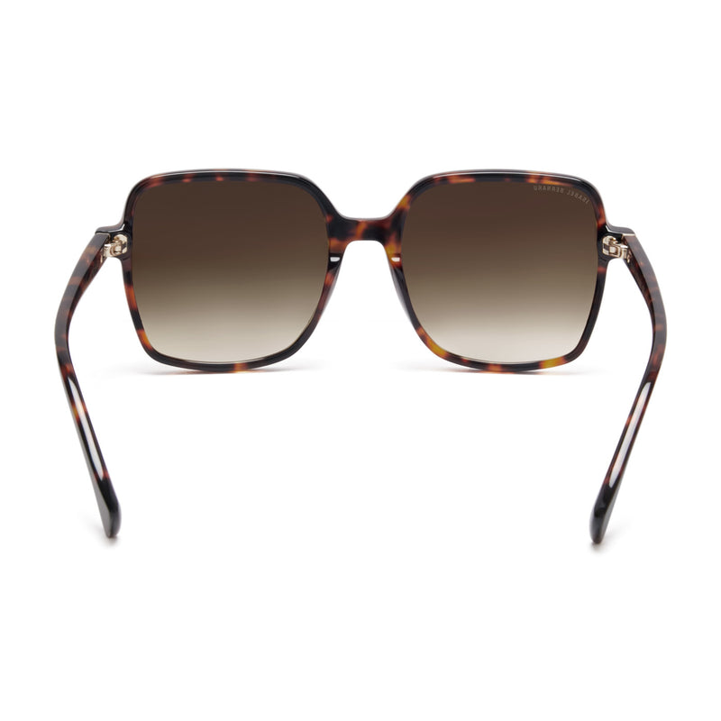 Isabel Bernard La Villette Rene Brown Tortoise Vierkante Sunglasses IB400000-14-14-zoom-