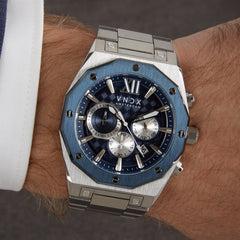 VNDX Wise Man Steel Chronograaf Heren Horloge MS11885-03