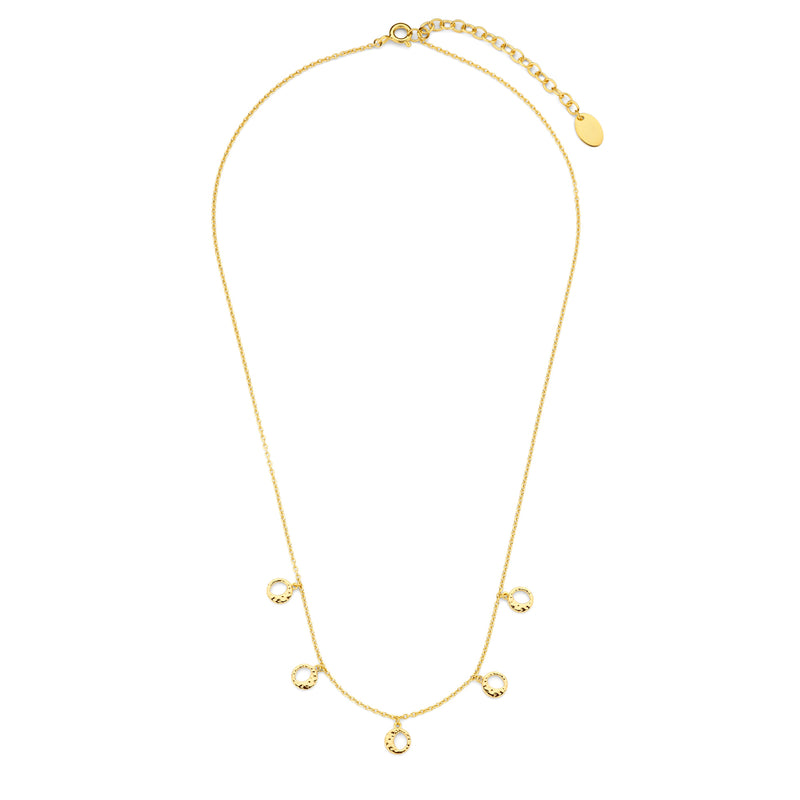 Violet Hamden Luna 925 Sterling Silver Gold Plated Necklace VH340034-zoom-