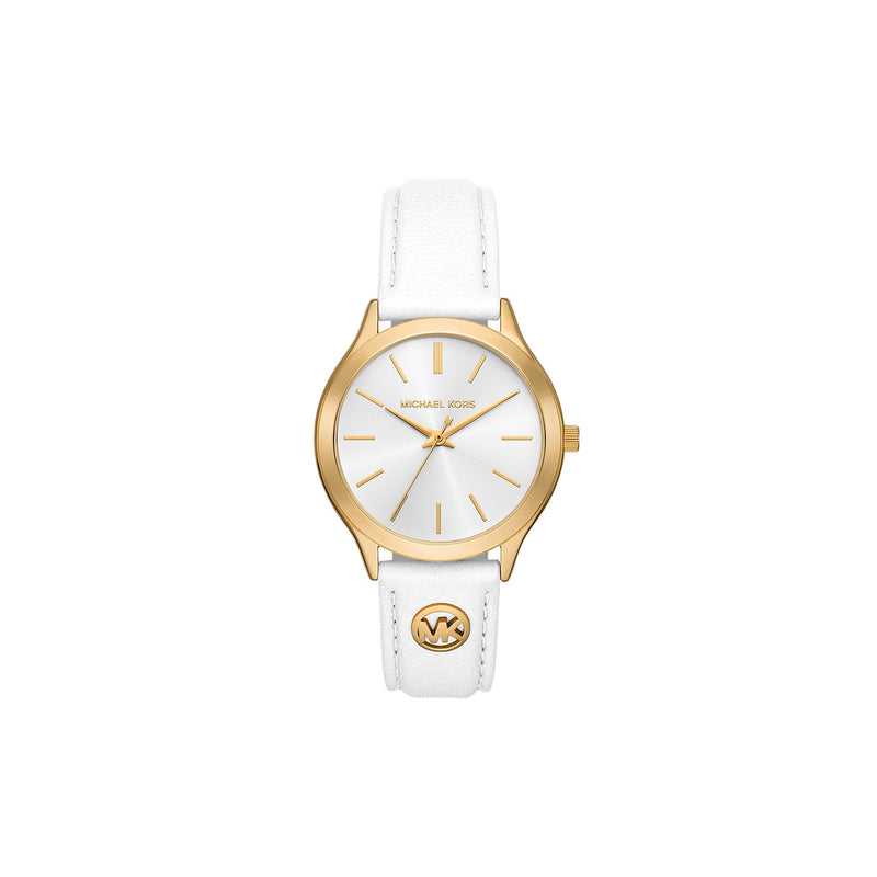 Michael Kors Slim Runway White Watch MK7544-zoom-
