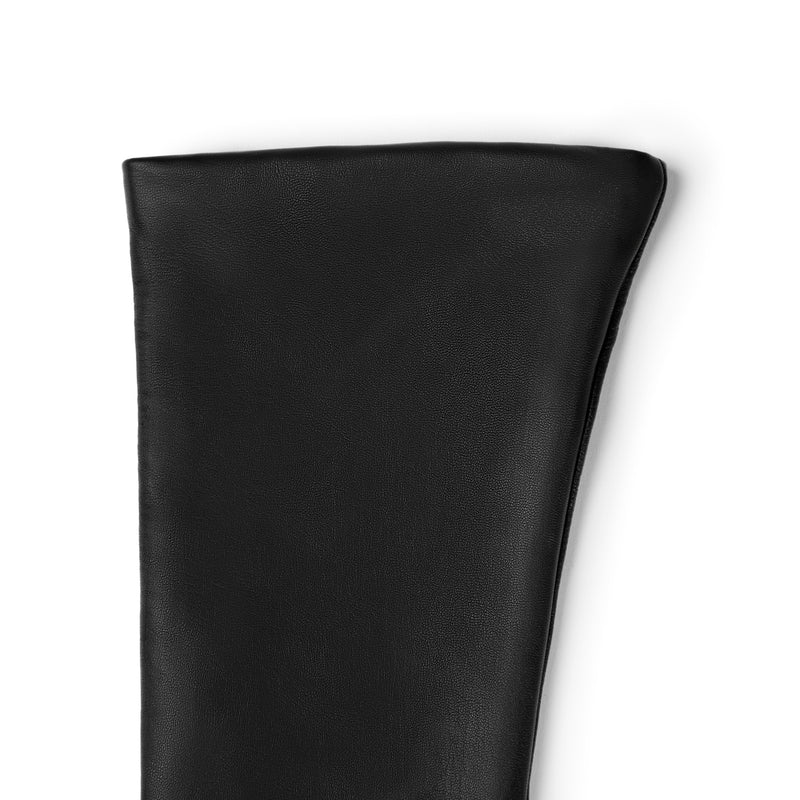 Isabel Bernard Honoré Ines black goatskin leather gloves IB67005-301-6.5-zoom-