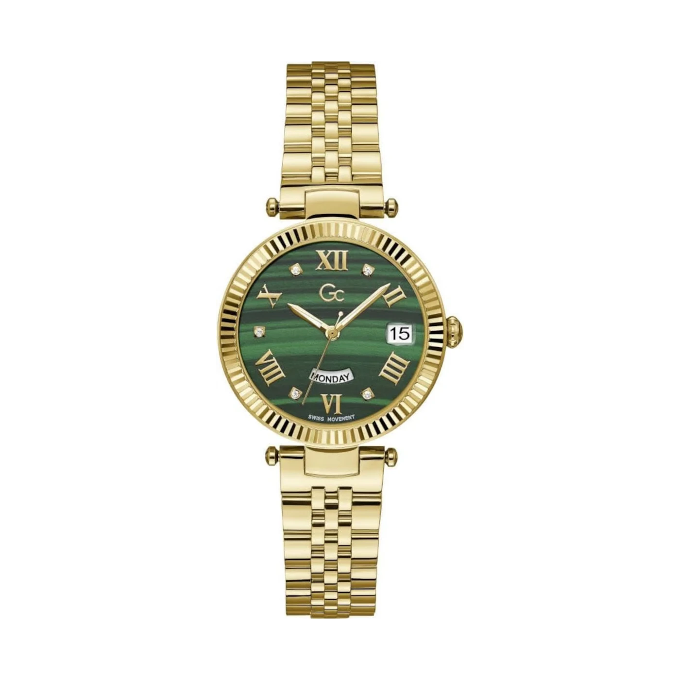 Gc Watches Flair Goldcoloured Women's Watch Z01006L9MF