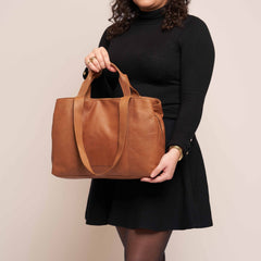 The Chesterfield Brand Gail Leather Cognac Shoulder Bag C48.098731