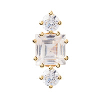 P D Paola The New Essentials Gold Ear Stud PG01-734-U