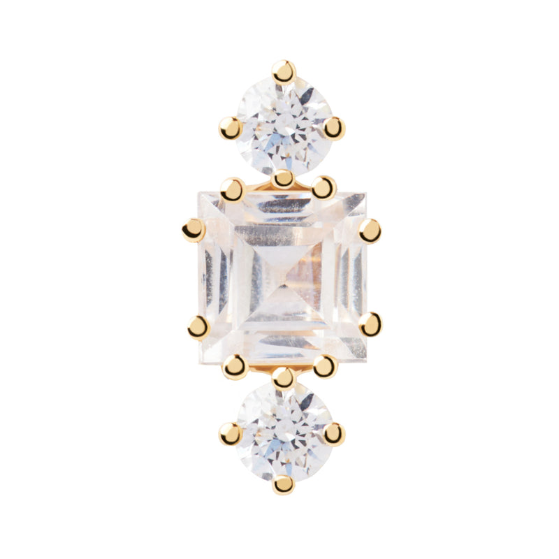 P D Paola The New Essentials Gold Ear Stud PG01-734-U-zoom-
