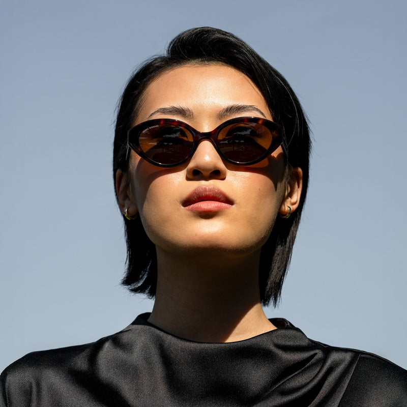Isabel Bernard La Villette Rosaire Brown Tortoise Ovale Sunglasses IB400002-14-14-zoom-