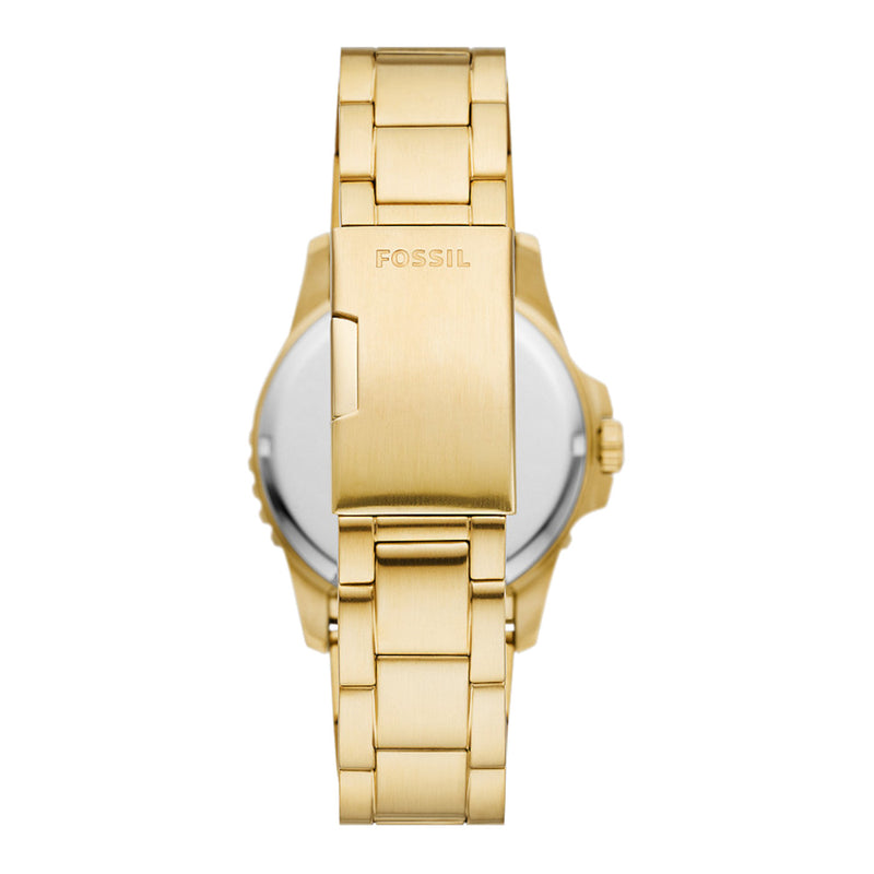 Fossil Blue Gold Watch FS6035-zoom-