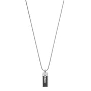 G-STAR Mtrx Silver Box Chain Necklace GSJ.105.01