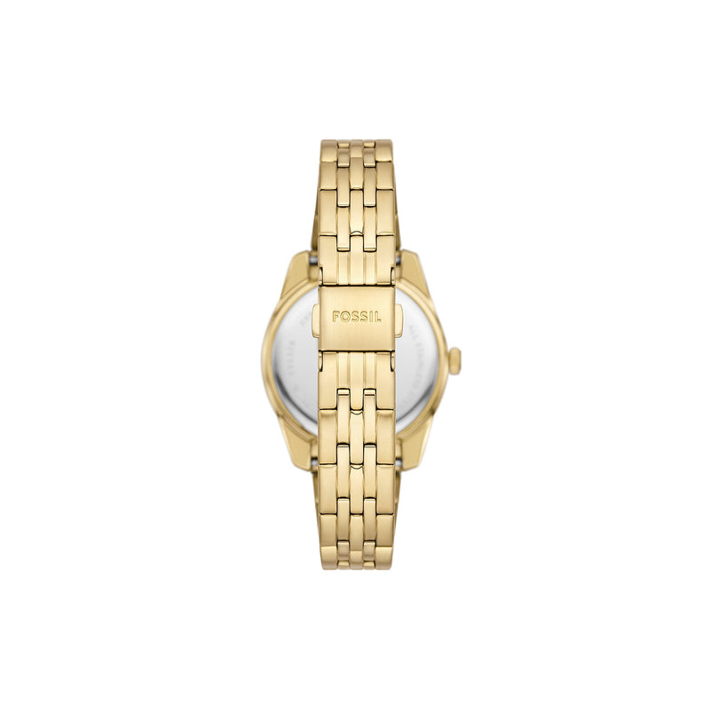Fossil Scarlette Gold Watch ES5338-zoom-