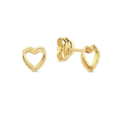 Jackie Gold 14 karat gold Ear Stud JKE24.442