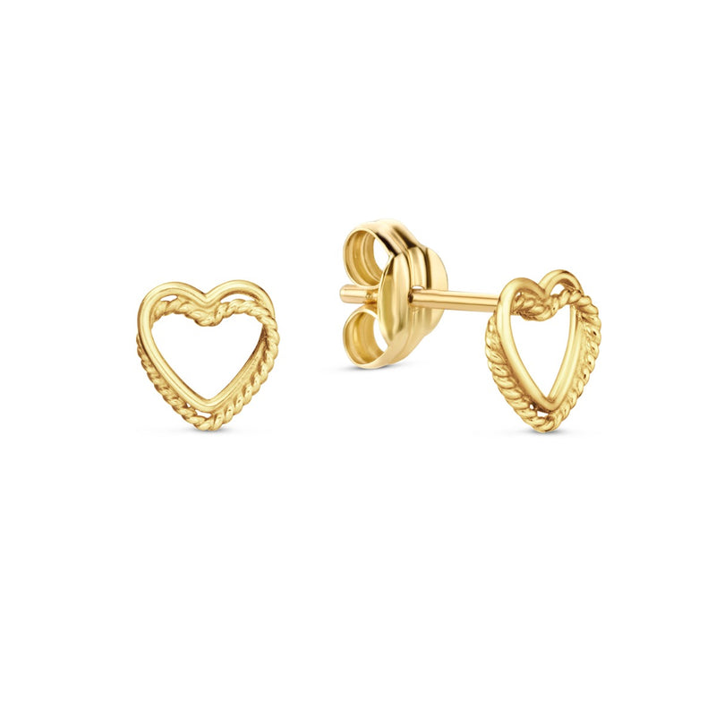 Jackie Gold 14 karat gold Ear Stud JKE24.442-zoom-