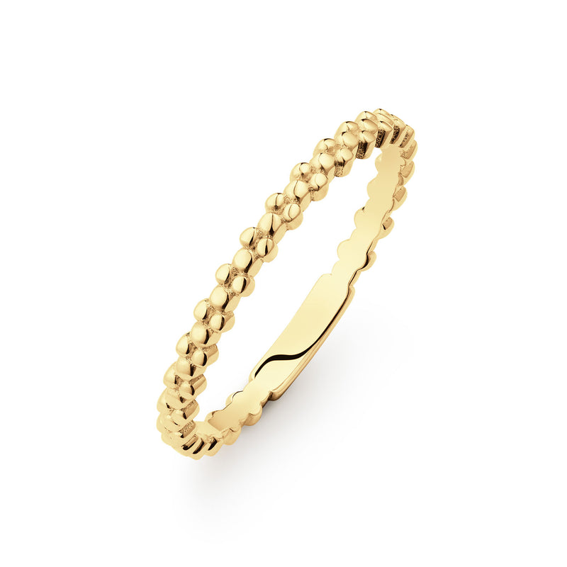 Jackie Gold Caviar 14 Karat Gold Ring 585 JKR25.526-52-zoom-