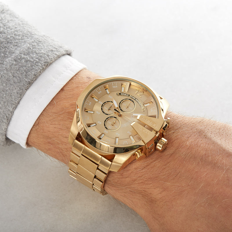 Diesel Mega Chief Gold Watch DZ4360-zoom-