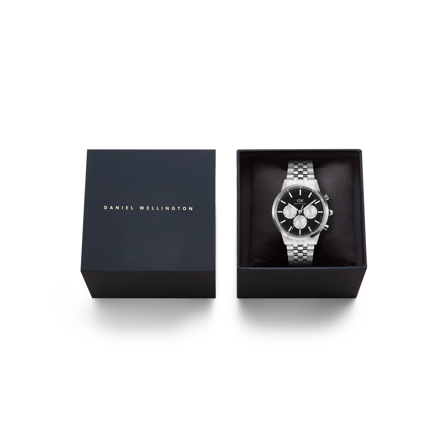 Daniel Wellington Iconic Chronograph Black Men's Watch DW00100873