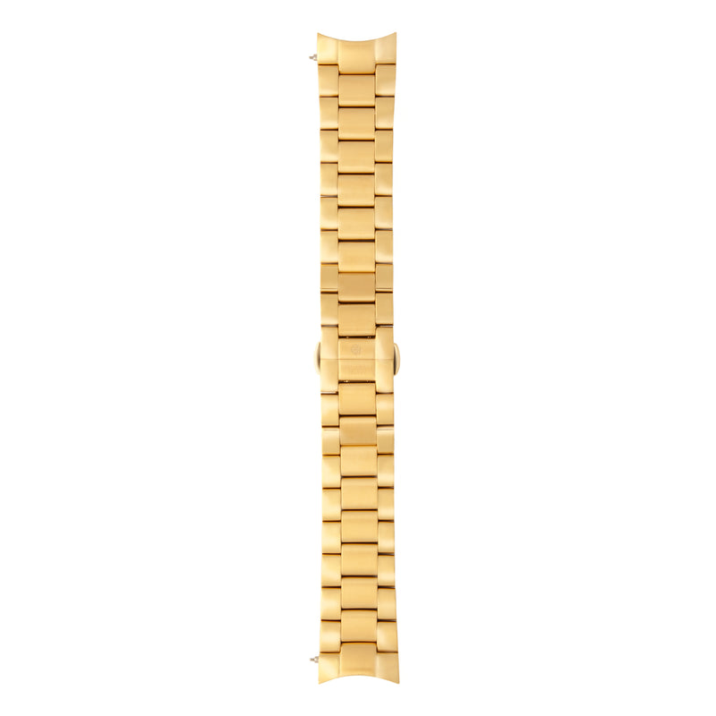 Sem Lewis Metropolitan stalen Watchstrap 24 mm Gold-coloured SL620026-zoom-