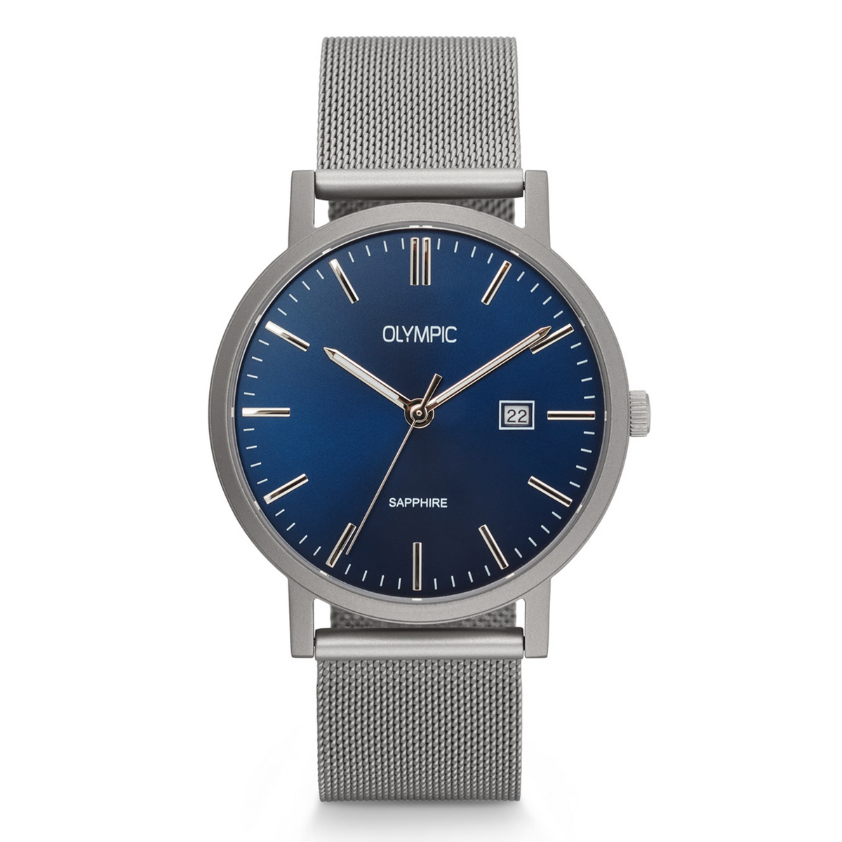 Olympic Titanium Grey Men's Watch OL26HTS001