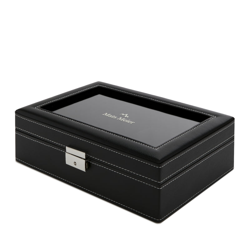 Mats Meier Mont Fort Black Watchbox voor 8 Watchs-zoom-