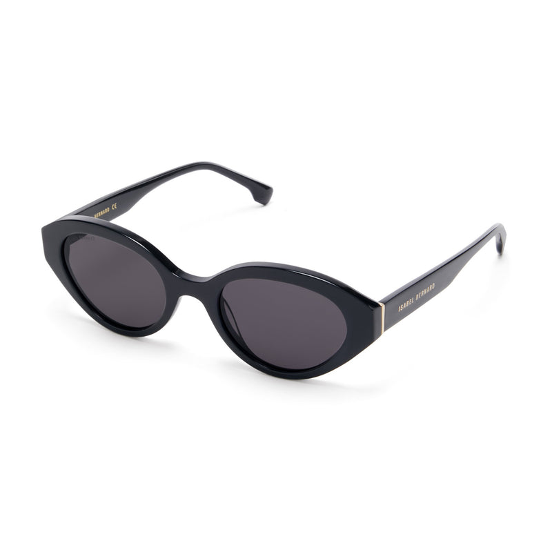 Isabel Bernard La Villette Rosaire Black Ovale Sunglasses IB400002-01-01-zoom-
