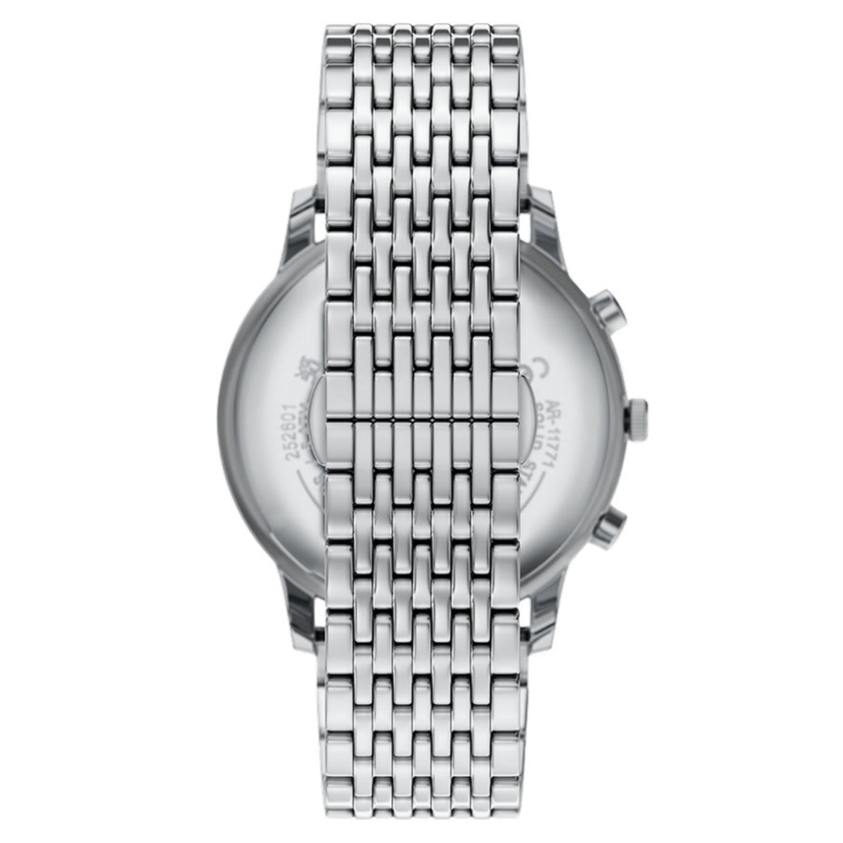 Emporio Armani Round Blue Dial Watch AR11771