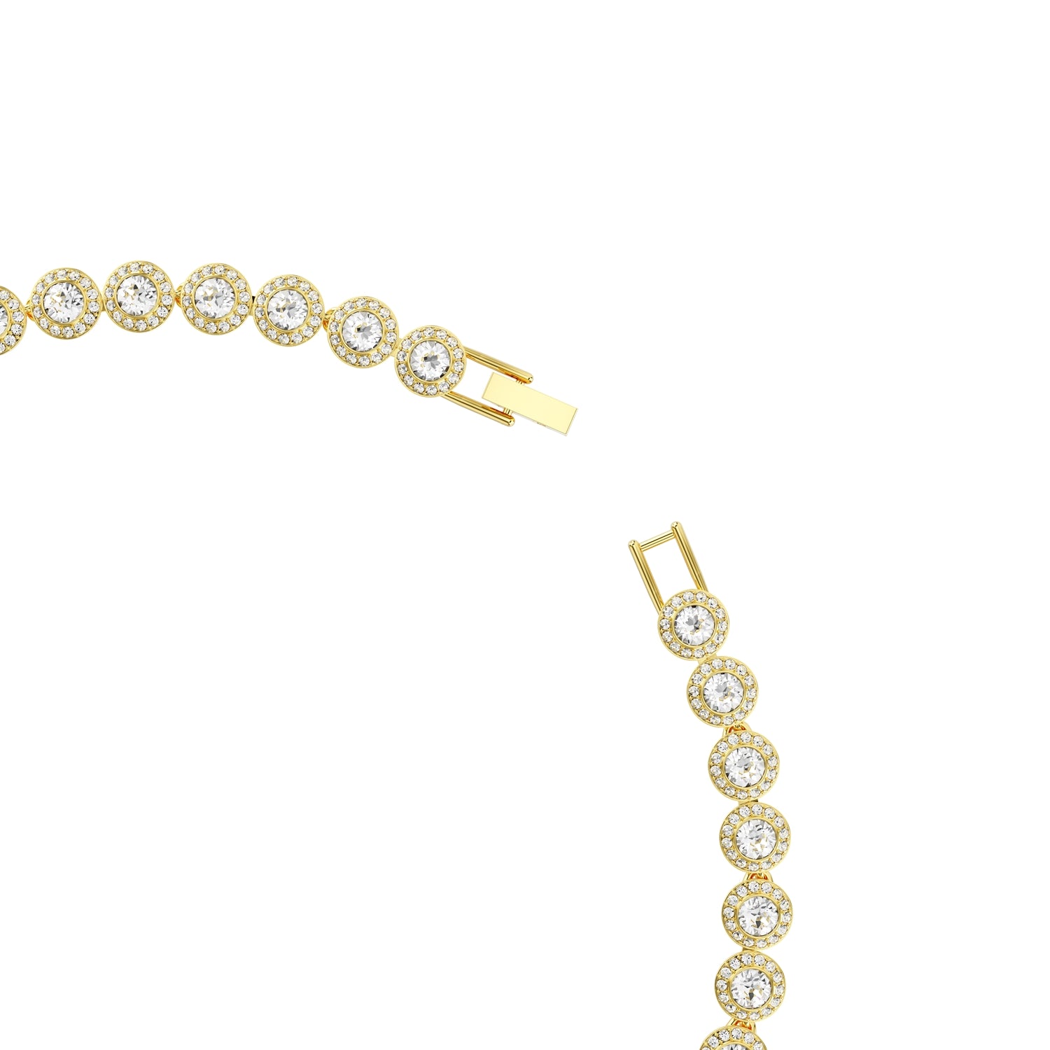 Swarovski Una Gold Coloured Angelic Necklace 5720505