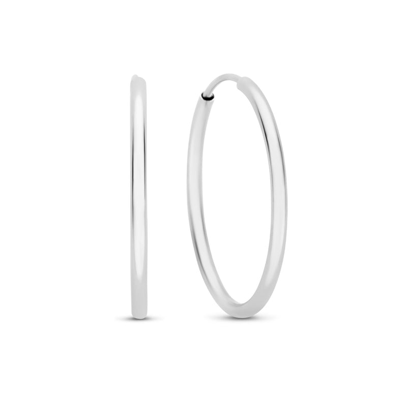 Isabel Bernard Cadeau d'Isabel 14 Carat Whitegold Earrings set IB90076-zoom-
