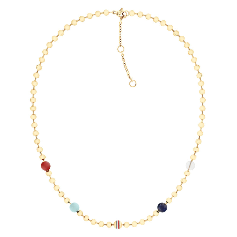 Tommy Hilfiger Stainless Steel Gold-coloured Women's Beaded Necklace TJ2781039-zoom-