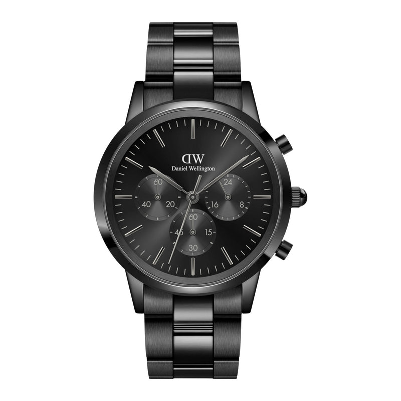 Daniel Wellington Iconic Link Black Watch DW00100642-zoom-