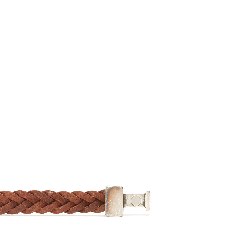 Josh Cognac Armband 24456-BRA-COGNAC-L (Lengte: 22.50 cm)-zoom-