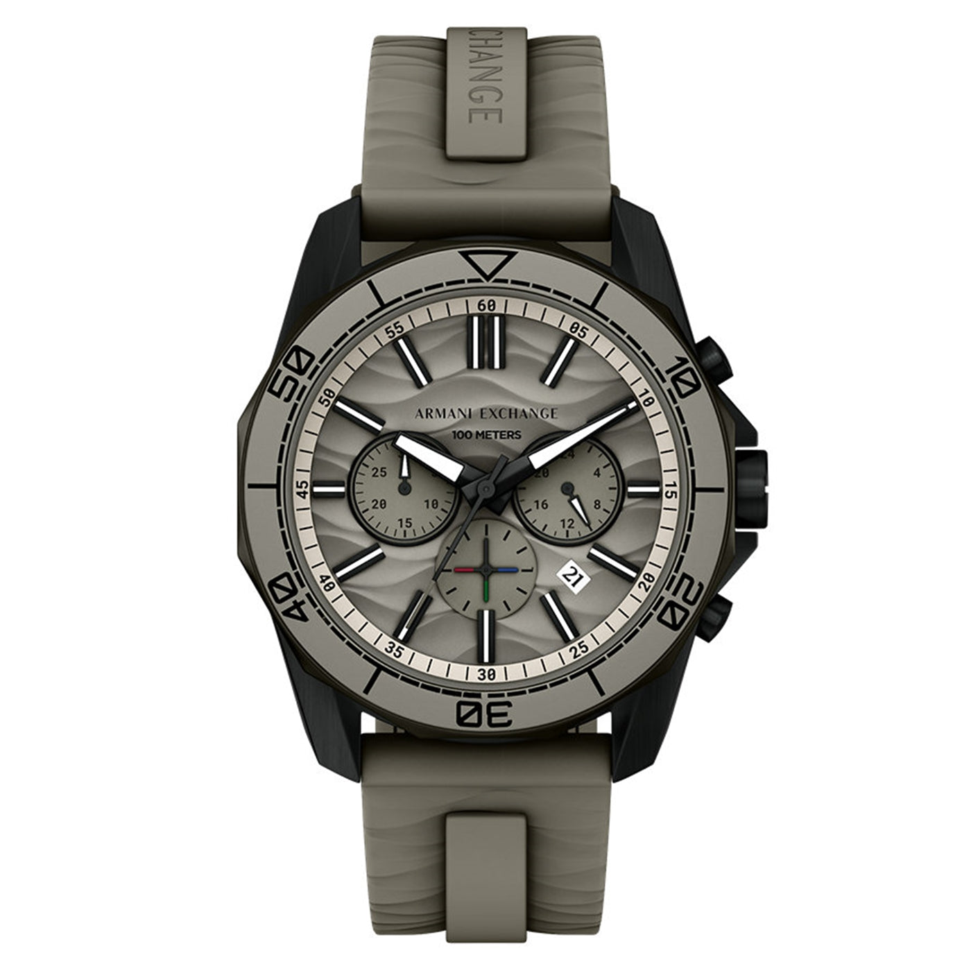 Round Grey Dial Watch AX1971