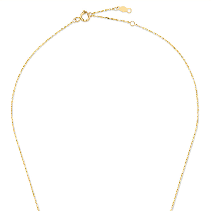 Isabel Bernard Belleville Amore 14 Carat Golden Necklace IB340138 (Length: 40.00-44.00 cm)-zoom-