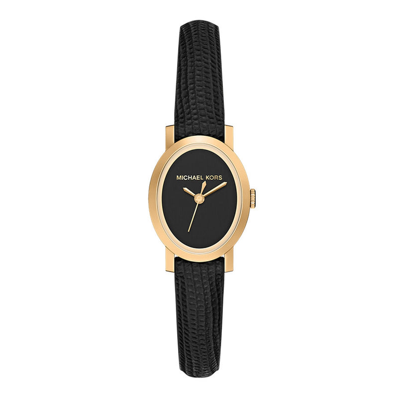 Michael Kors Maude Oval Black Dial Watch MK7585-zoom-