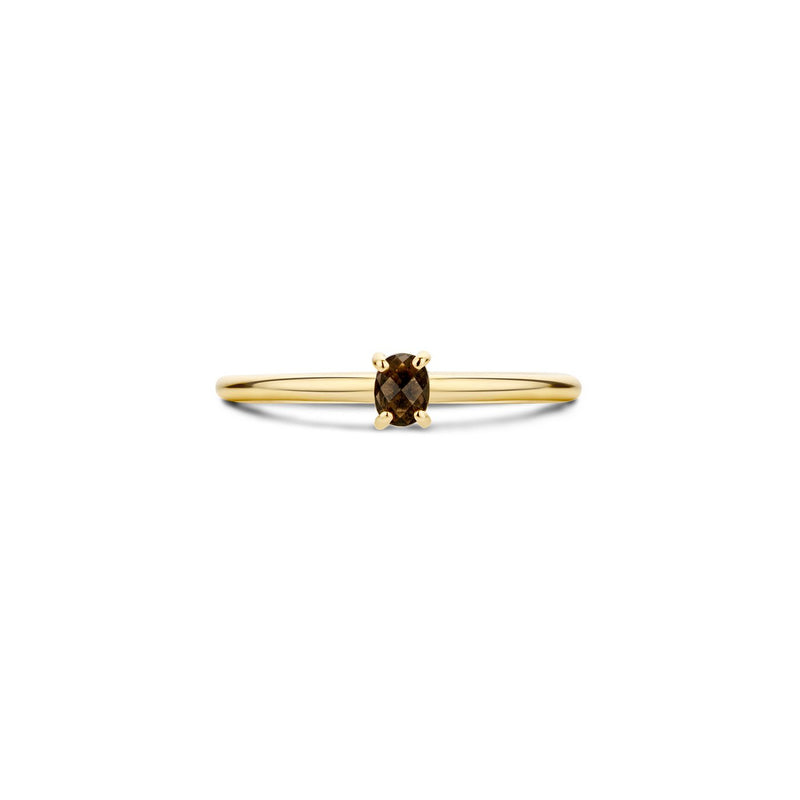 Blush 14 Carat Gold Ring 1204YSQ/52-zoom-