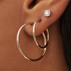 Isabel Bernard Cadeau d'Isabel 14 Carat Rosegold Earrings Set IB90077
