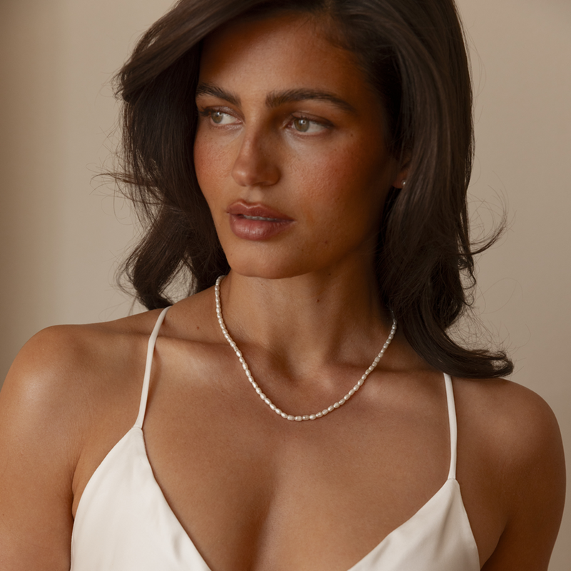 Mockberg Pearl Necklace MB1621-zoom-