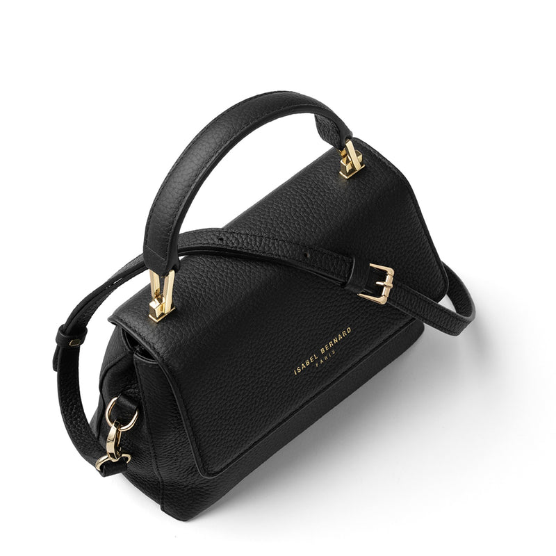 Isabel Bernard Femme Forte Heline Black Handbag IB21107-zoom-
