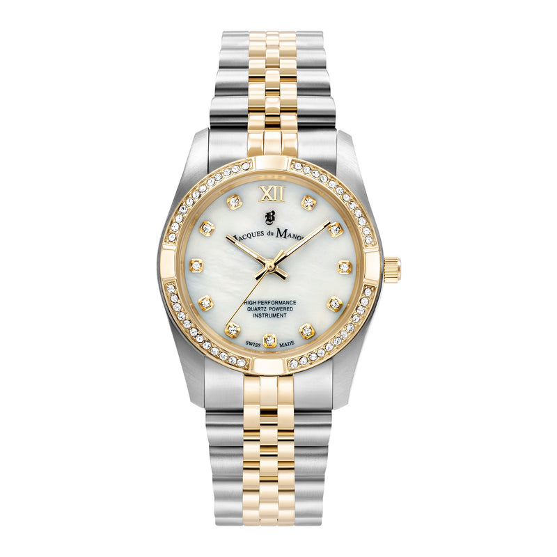 Jacques du Manoir Inspiration Prestige Gold Watch JWL02002-zoom-