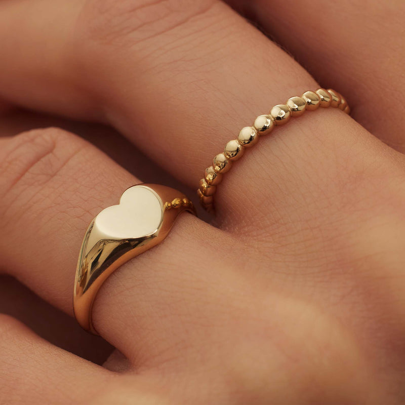 Isabel Bernard Rivoli Zélie 14 Carat Gold Ring IB330067-52 (size: 52)-zoom-